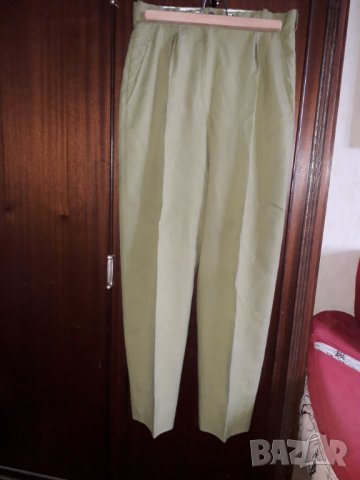 Дамски летен панталон по-широк М - №40-42, снимка 1 - Панталони - 28958593