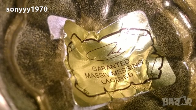 MASSIV MESSING LACARED-12Х12СМ-ВНОС ФРАНЦИЯ, снимка 5 - Колекции - 27436508