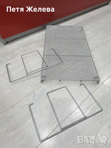 Универсален кухненски рафт ZELLER -57/30/16см (сребрист), снимка 6 - Други - 53227295