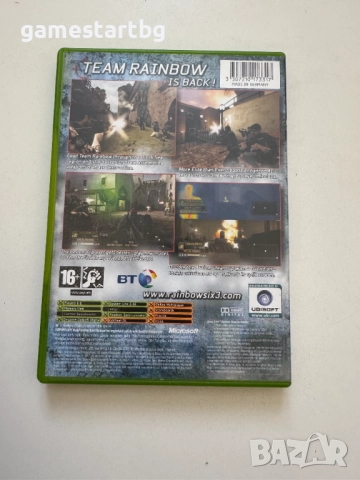 Tom Clancy's Rainbow Six 3 Black arrow за Xbox classic/Xbox original, снимка 2 - Игри за Xbox - 51514463