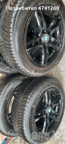 Джанти с Гуми MICHELIN зимни за BMW 16" 205/65R16, снимка 3 - Гуми и джанти - 53527298