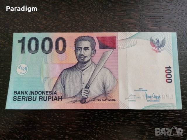 Банкнота - Индонезия - 1000 рупии UNC | 2016г.