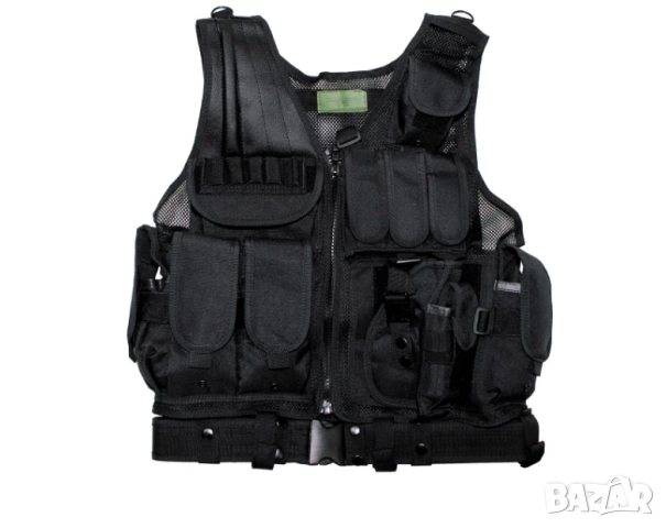 Тактическа жилетка MFH USMC 04473A / полицейска / ловна 