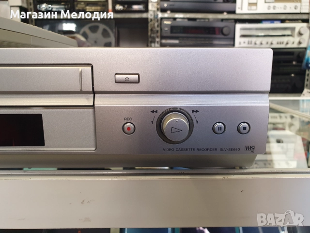 Видео SONY SLV-SE640N с дистанционно, неразличимо от ново. Hi-Fi Stereo / Video Cassette recorder, снимка 6 - Плейъри, домашно кино, прожектори - 38944162