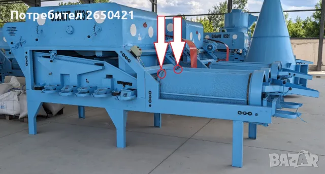 Пиньон за Семечистачна машина Петкус К531 / К541, снимка 2 - Селскостопанска техника - 49167227