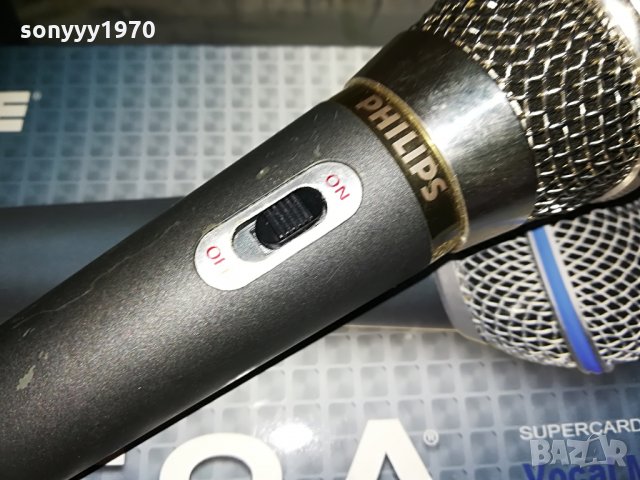 PHILIPS PROFI MICROPHONE-КОМПЛЕКТ, снимка 10 - Микрофони - 28913946