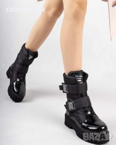 Равни апрески - черни - AP1, снимка 2 - Дамски апрески - 43154327