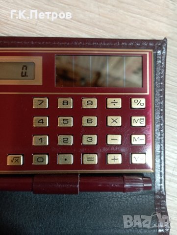 Стар калкулатор "Unisonic" LC285 solar, снимка 2 - Антикварни и старинни предмети - 43804054