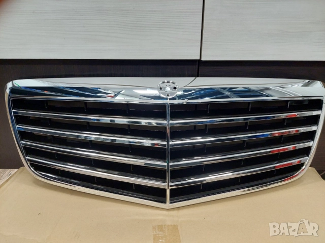 Решетка за MERCEDES E-class W211, снимка 4 - Части - 52815988