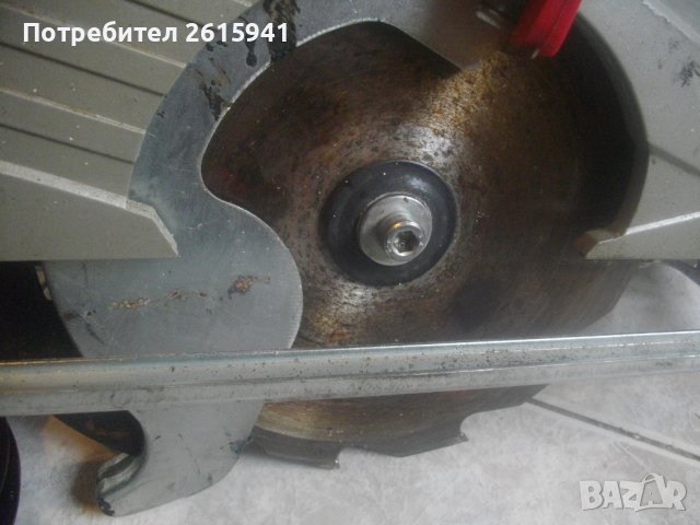 1300 Вата-Лазерен Немски Ръчен Циркуляр-Отличен-ф190мм-Реже 65мм-PARKSIDE PHKS1300A1, снимка 4 - Измервателни инструменти - 38590545