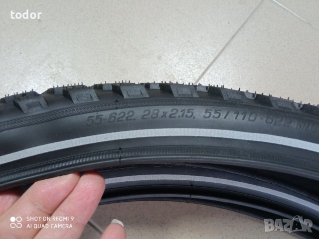 нови гуми ,28 х 215 SHWALBE MARATON 365, снимка 5 - Части за велосипеди - 43292017