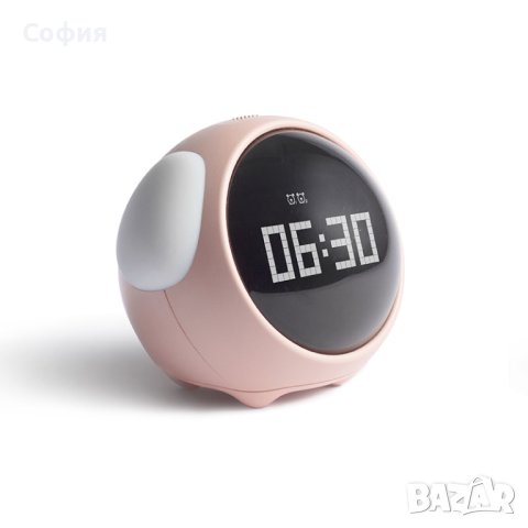 Емоджи часовник-аларма с голям цифров дисплей, снимка 2 - Други - 43051485
