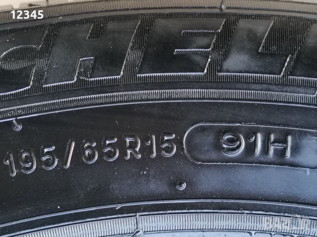 195/65R15 michelin -№700, снимка 10 - Гуми и джанти - 44873603