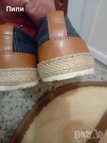 мъжки полукецове, тип еспадрили, нови, купени от Германия , снимка 2 - Маратонки - 51596263