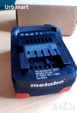 Нови батерии Metabo 5.5Ah.18v. , снимка 5 - Винтоверти - 27702033