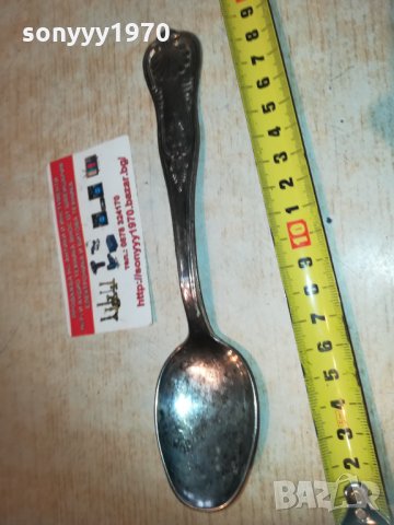 сребърна лъжица-внос швеицария, снимка 14 - Колекции - 32270716