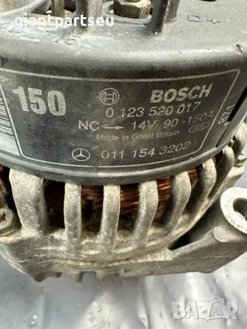 Алтернатор Генератор за Мерцедес Mercedes-benz W220 0111543202, снимка 2 - Части - 49156200
