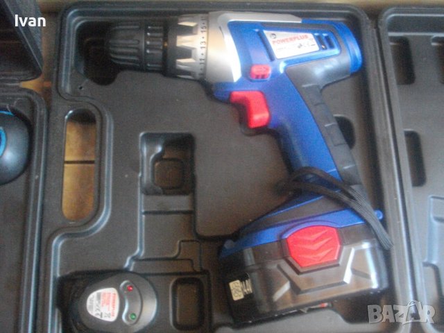 18V/14,4V-Li-ion винтоверт-Workzone/Power Plus/12V-Винтоверт/Фенер/Отвертка-Австрия/Германия, снимка 11 - Винтоверти - 37388466