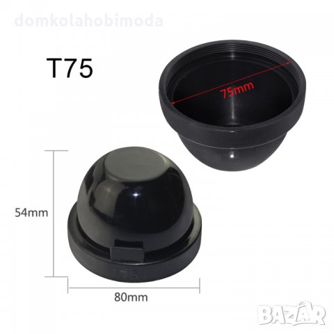 Водоустойчив прахозащитен капак за автомобилни фарове 70mm 75mm 80mm , снимка 3 - Аксесоари и консумативи - 28246723