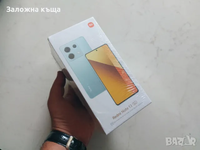 ЧИСТО НОВ ! Xiaomi Redmi Note 13 5G - 8GB RAM / 256GB / 108MPx / 120Hz / 5000mAh (запечатан), снимка 2 - Xiaomi - 48480731