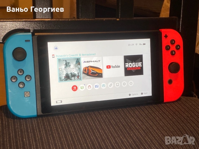 Nintendo Switch V2 - Голямата батерия, снимка 4 - Nintendo конзоли - 53419277