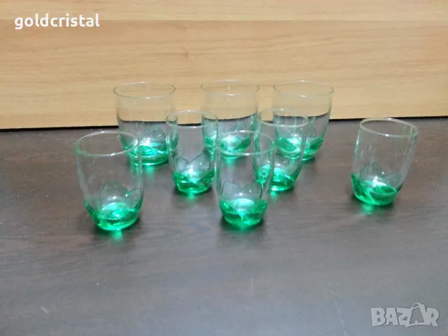 стъклени чаши Италия , снимка 2 - Антикварни и старинни предмети - 49030459