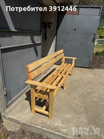 Градински пейки