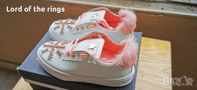 Оригинални дамски сникърси JF LONDON - 36 номер, снимка 6 - Маратонки - 49694947