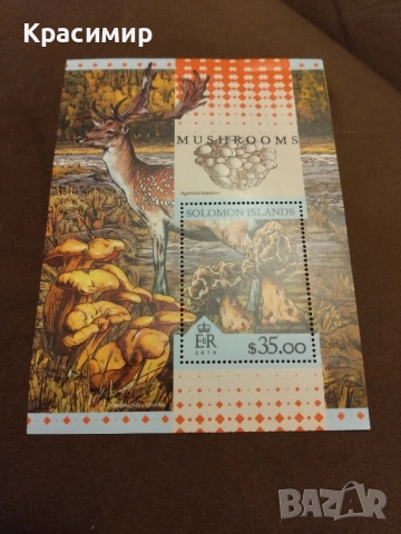 Пощенска марка Соломоновите острови 2016 г., снимка 4 - Филателия - 52013497
