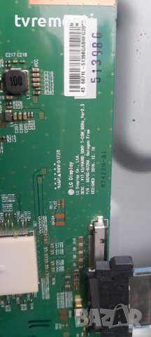 TCon BOARD LG display Co LTD MODEL V17_43/49UHD_SONY T-CON_60Hz_Ver0.3 P/N 6870C-0726A, снимка 2 - Части и Платки - 36979490
