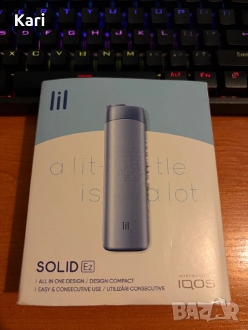 Iqos lil solid Ez, снимка 4 - Електронни цигари - 52901105