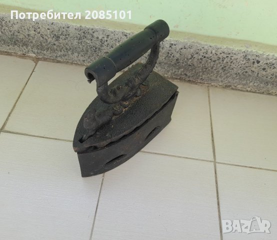 Антикварна ютия, снимка 2 - Антикварни и старинни предмети - 40307713