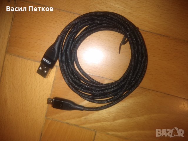 Магнитни кабели за мобилен телефон - micro USB И IPhone, снимка 3 - USB кабели - 40748760