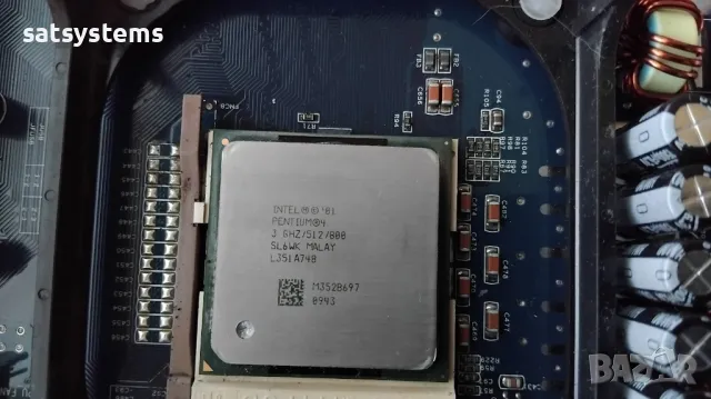 Дънна платка QDI PlatiniX 2PE/800 Socket 478 CPU+FAN+RAM, снимка 7 - Дънни платки - 49010754