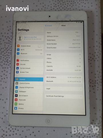 Таблет ipad mini2 16GB, снимка 2 - Таблети - 44059151