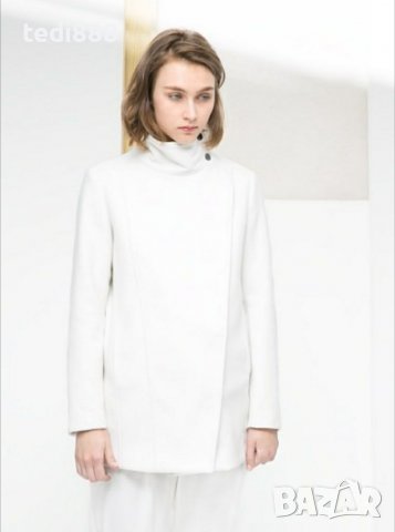 Разпродажба Ново бяло палто , снимка 1 - Палта, манта - 38789739