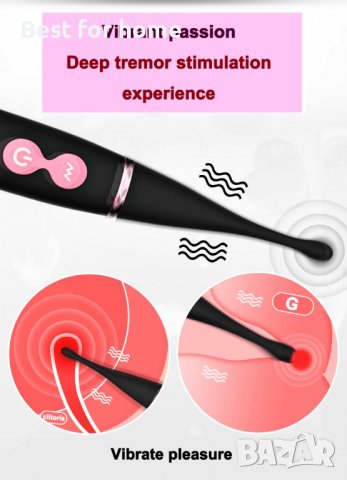 Луксозен масажор kissplay Г spot pen, снимка 4 - Масажори - 36616243