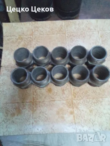 Поцинковани нипели 1 1/4 цола, снимка 2 - ВИК - 47503497