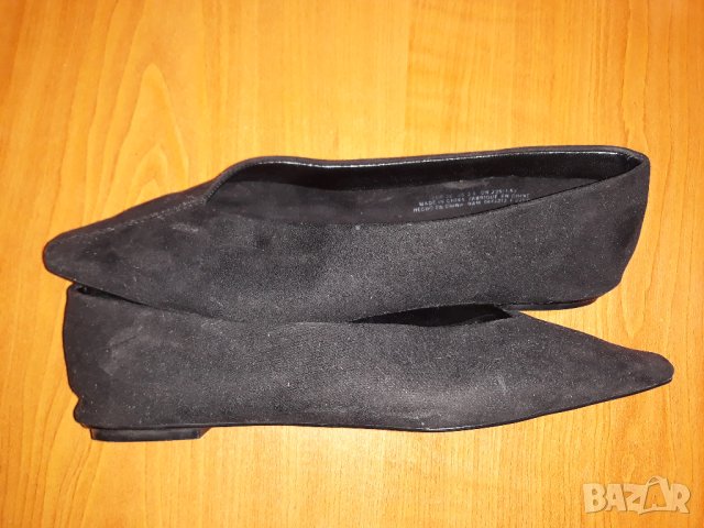 H&M ниски равни обувки дамски черни 36 като НОВИ , снимка 3 - Дамски ежедневни обувки - 43249648