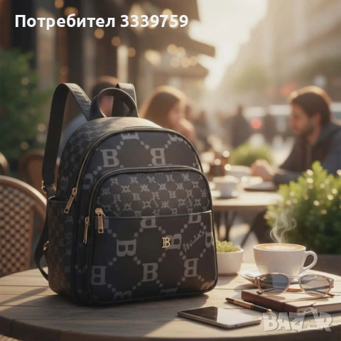 Дамска раница Briciole в 5 цвята - стил и комфорт за теб!, снимка 8 - Чанти - 53262189