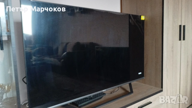 50" QLED 4K Hisense – много запазен, без мъртви пиксели, снимка 5 - Телевизори - 53457392