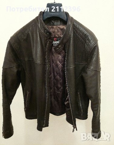 Кожено яке от телешки бокс, снимка 4 - Якета - 43614139
