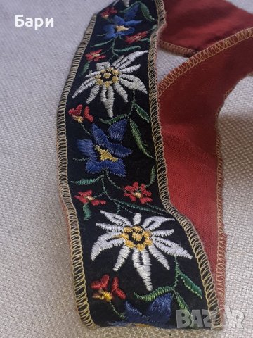 АВТЕНТИЧЕН ВЕЗАН КОЛАН ЗА НОСИЯ, снимка 4 - Други ценни предмети - 36796562