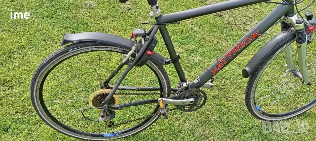 Велосипед НОМЕР 42. Hattrick. 28 цола, 24 скорости. Алуминиева рамка. 53 см от.., снимка 14 - Велосипеди - 50157885