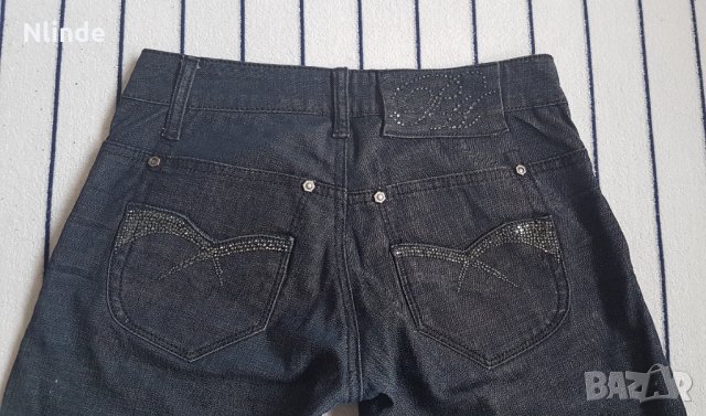 Дамски плитки дънки, Phard, S, снимка 2 - Дънки - 35577121