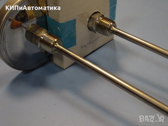 биметален термометър Wika thermometer ф100mm, -10/+150°C, L-500mm, снимка 5 - Резервни части за машини - 37103352