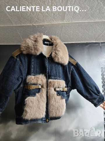 Дънково зимно яке