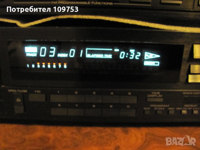 YAMAHA CDX-900 CD Player + RC Yamaha RS-CD7, снимка 4 - Други - 43621970