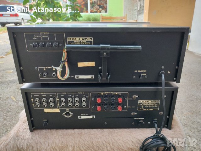 Fisher CA-2110/Fisher FM-2110 AM/FM КОМПЛЕКТ , снимка 8 - Ресийвъри, усилватели, смесителни пултове - 37802020