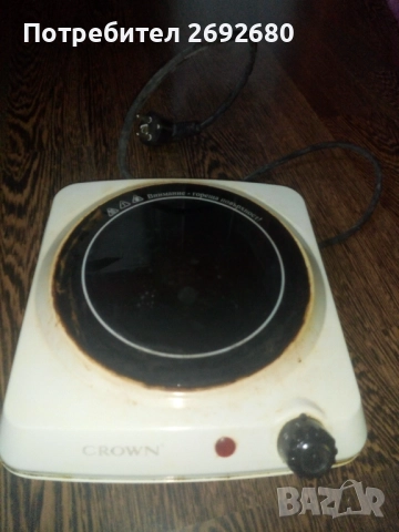 Единичен електрически котлон GROWN модел:CS-1150W - 1500W